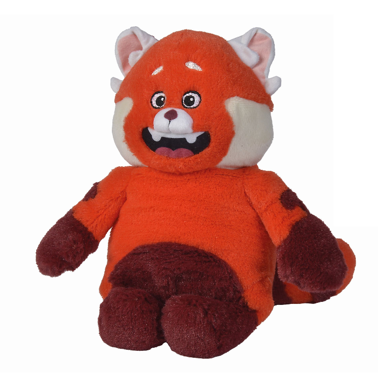  - alerte rouge - mei panda roux peluche 50 cm 